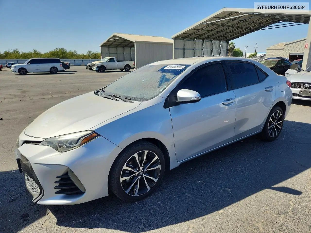2017 Toyota Corolla Xse VIN 5YFBURHE0HP630684 фото 1
