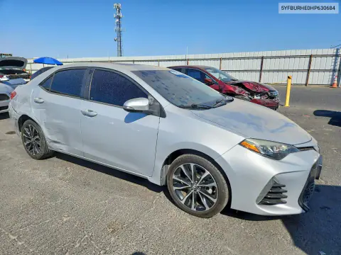 2017 Toyota Corolla Xse VIN 5YFBURHE0HP630684 фото 4