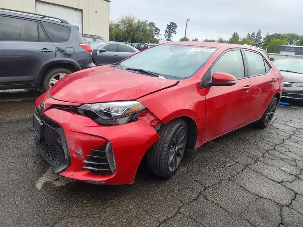 2T1BURHE3HC779056 — 2017 Toyota Corolla, Передняя часть (Front End), фото до ремонта