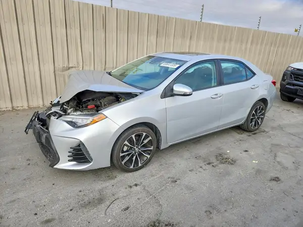2T1BURHEXHC792595 — 2017 Toyota Corolla, Передняя часть (Front End), фото до ремонта