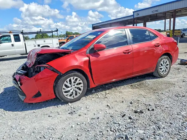 5YFBURHE4HP693206 — 2017 Toyota Corolla, Передняя часть (Front End), фото до ремонта
