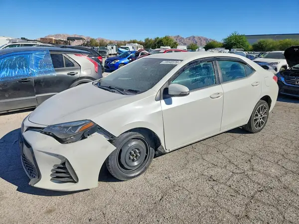 5YFBURHE4HP605562 — 2017 Toyota Corolla, Передняя часть (Front End), фото до ремонта