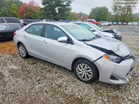 2017 Toyota Corolla Le VIN 2T1BURHE4HC792009 фото 4