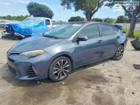5YFBURHE3HP631215 — 2017 Toyota Corolla, Задняя часть, фото до ремонта