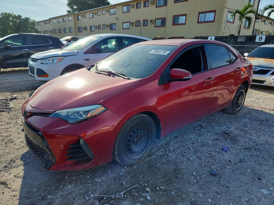 2017 TOYOTA COROLLA VIN 5YFBURHE8HP599362 фото 1
