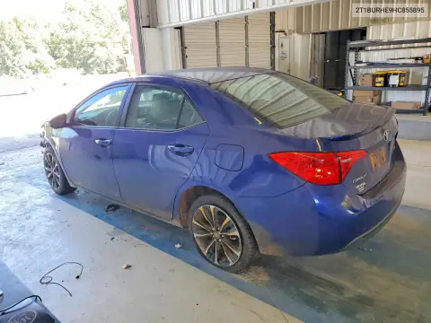 2T1BURHE9HC855895 — 2017 Toyota Corolla, фото 2 с аукциона Copart, Передняя часть