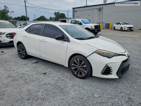 2017 Toyota Corolla Se VIN 5YFBURHE7HP698805 фото 4