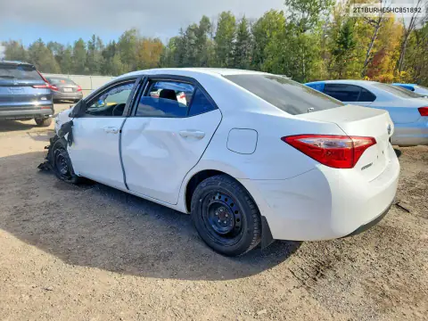 2T1BURHE5HC851892 — 2017 Toyota Corolla, фото 2 с аукциона Copart, Передняя часть