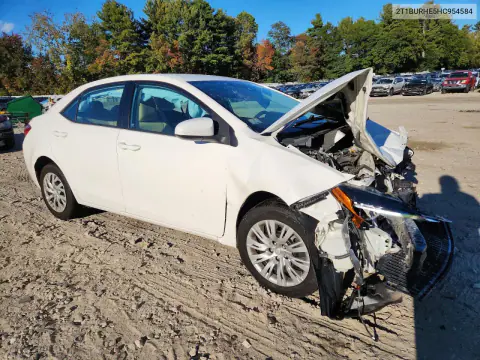 2017 Toyota Corolla Le VIN 2T1BURHE5HC954584 фото 4