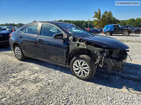 2017 Toyota Corolla Le VIN 2T1BURHE2HC792333 фото 4