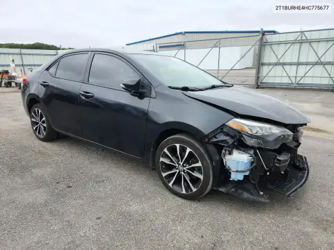 2T1BURHE4HC775677 — 2017 Toyota Corolla, фото 4 с аукциона Copart, Передняя часть
