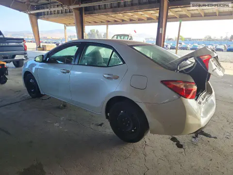 2017 Toyota Corolla Le VIN 5YFBURHE0HP682896 фото 2
