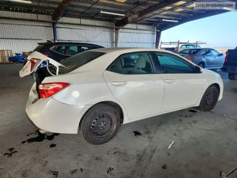 2017 Toyota Corolla Le VIN 5YFBURHE0HP682896 фото 3