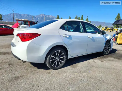 2017 Toyota Corolla Se VIN 5YFBURHE7HP732306 фото 3