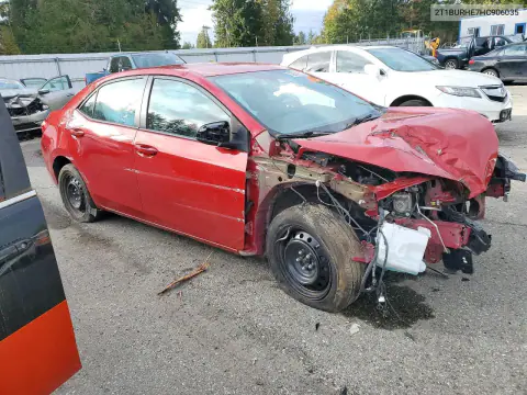 2017 Toyota Corolla Le VIN 2T1BURHE7HC906035 фото 4