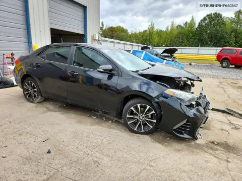 5YFBURHE9HP660847 — 2017 Toyota Corolla, фото 4 с аукциона Copart 27.10.2026, Передняя часть