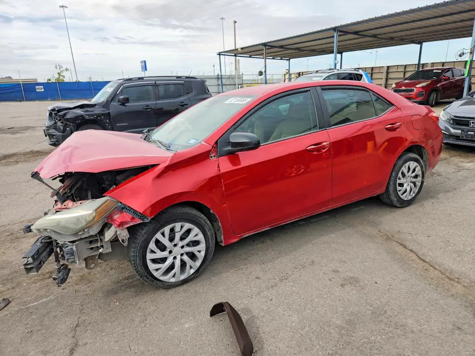 2018 TOYOTA COROLLA VIN 2T1BURHE6JC102654 фото 1