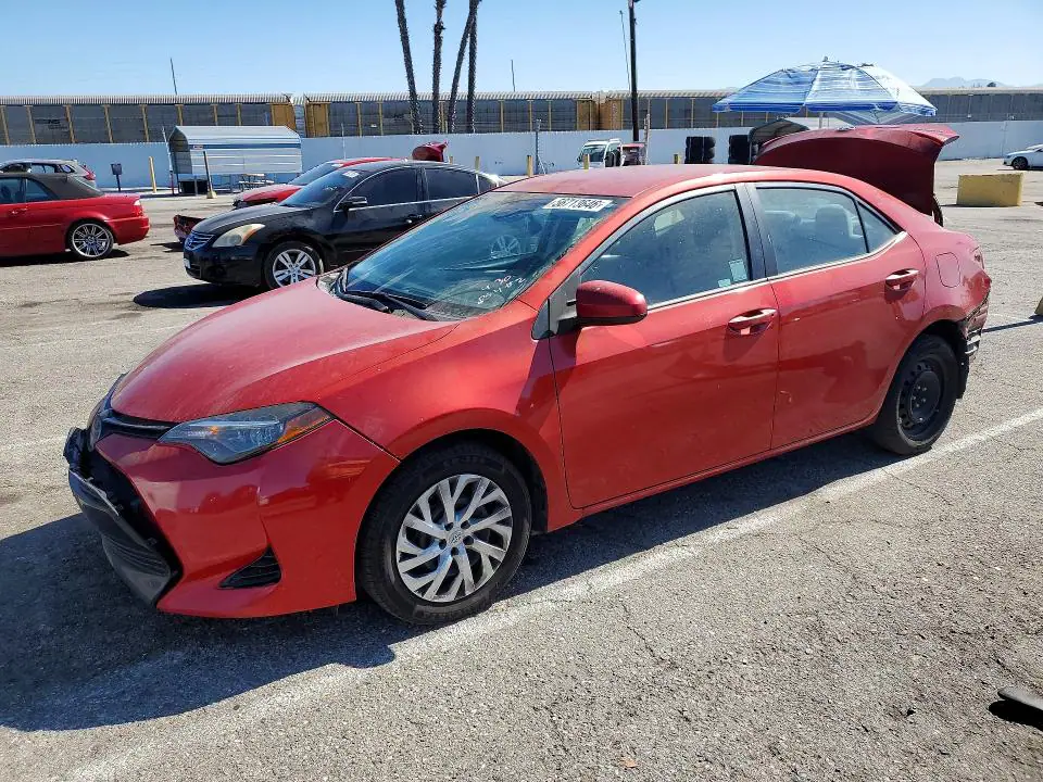 5YFBURHE3JP842842 Toyota Corolla 2018 — повреждение Задняя часть, фото до ремонта