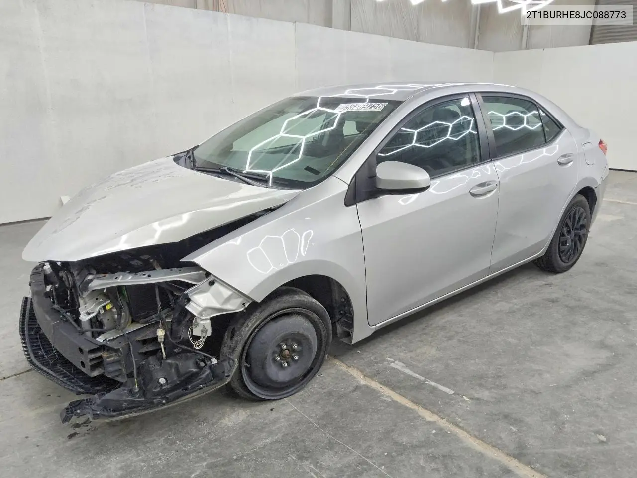 2018 Toyota Corolla Le VIN 2T1BURHE8JC088773 фото 1