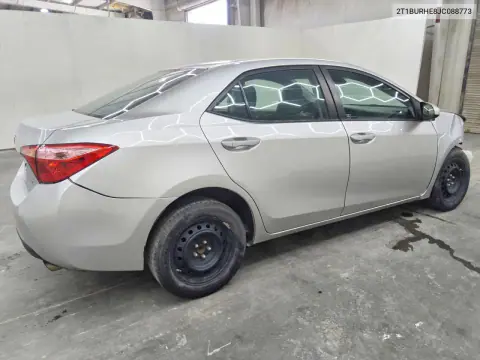 2018 Toyota Corolla Le VIN 2T1BURHE8JC088773 фото 3