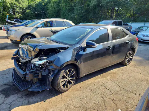 5YFBURHE7JP824554 — 2018 Toyota Corolla, Передняя часть (Front End), фото до ремонта