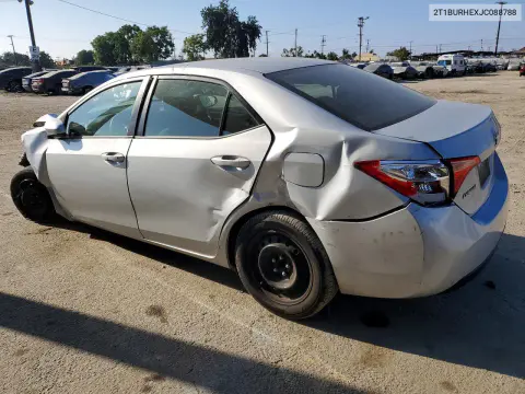 2018 Toyota Corolla Le VIN 2T1BURHEXJC088788 фото 2