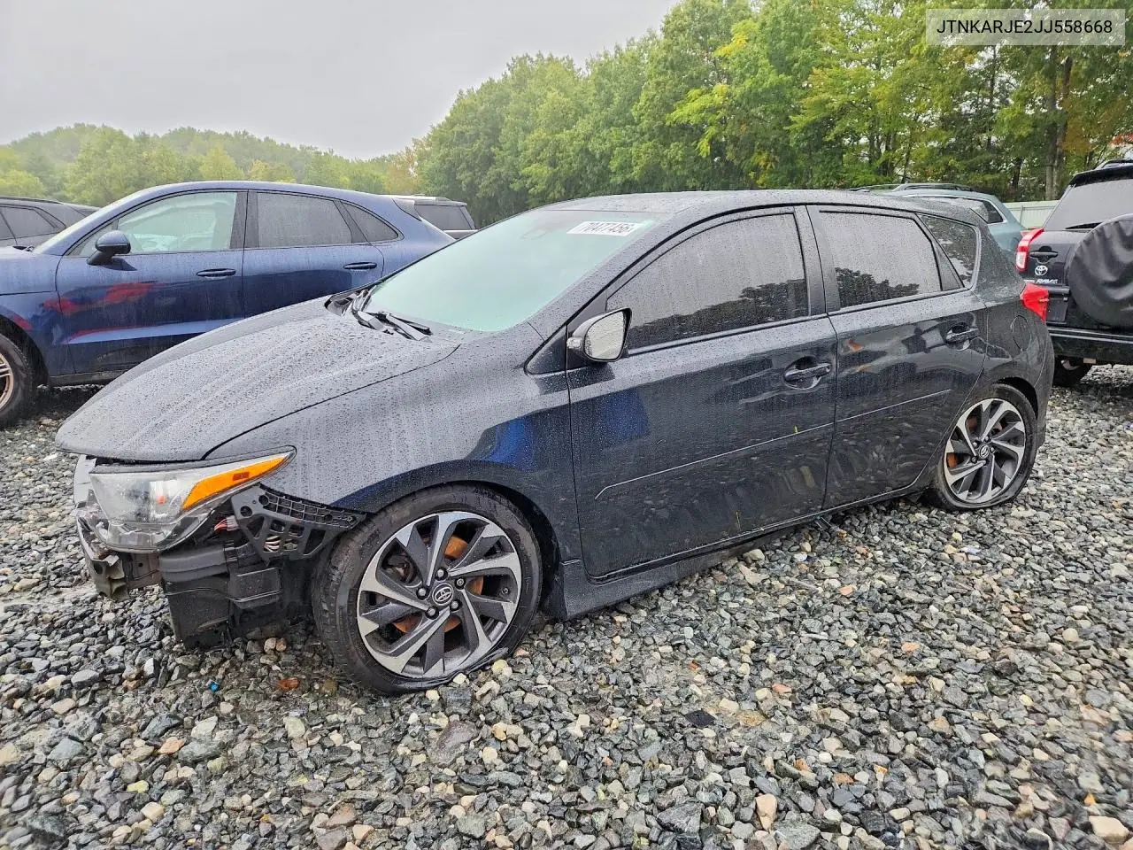 2018 Toyota Corolla Im Base VIN JTNKARJE2JJ558668 фото 1