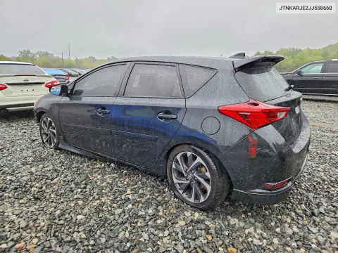 2018 Toyota Corolla Im Base VIN JTNKARJE2JJ558668 фото 2
