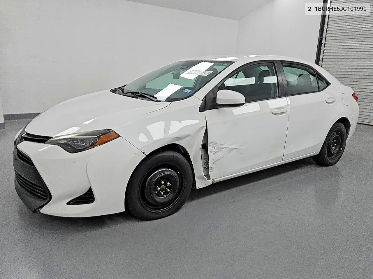 2018 Toyota Corolla Le VIN 2T1BURHE6JC101990 фото 1