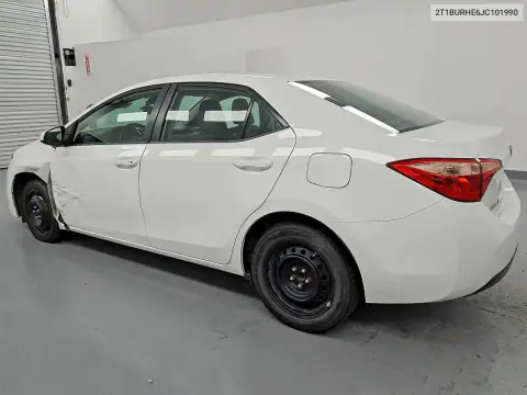2018 Toyota Corolla Le VIN 2T1BURHE6JC101990 фото 2