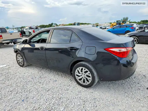 2018 Toyota Corolla Le VIN 5YFBURHE2JP820122 фото 2