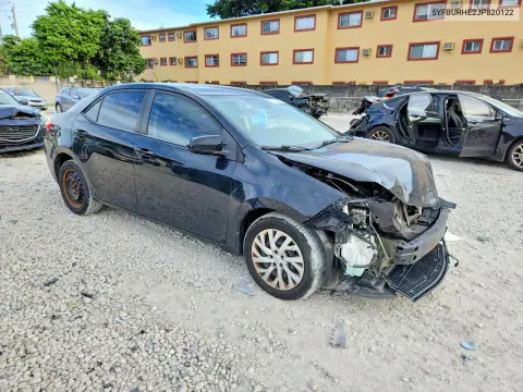 2018 Toyota Corolla Le VIN 5YFBURHE2JP820122 фото 4