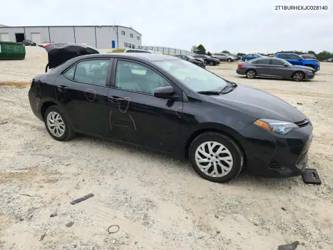 2018 Toyota Corolla Le VIN 2T1BURHEXJC028140 фото 4