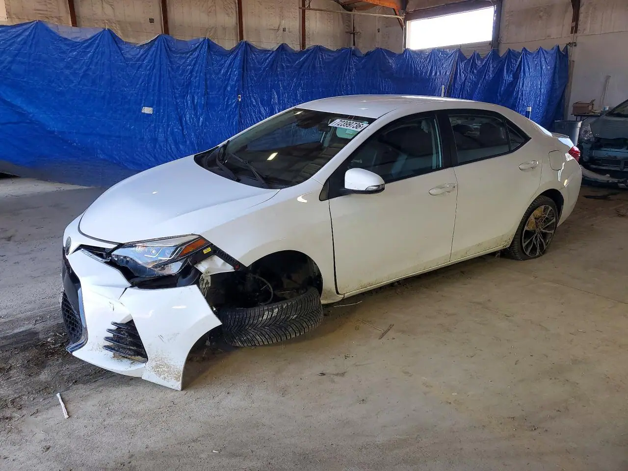2T1BURHE3JC009414 Toyota Corolla 2018 — повреждение Передняя часть, фото до ремонта