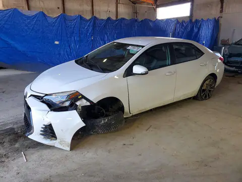 2T1BURHE3JC009414 — 2018 Toyota Corolla, Передняя часть, фото до ремонта