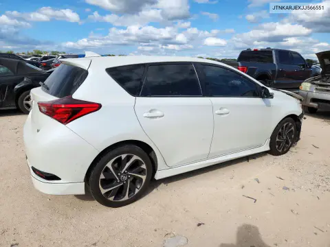 2018 Toyota Corolla Im Base VIN JTNKARJEXJJ566551 фото 3
