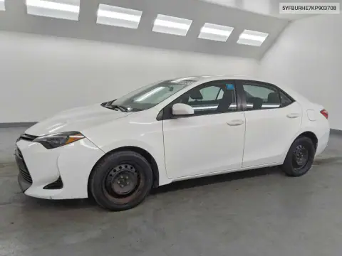 5YFBURHE7KP903708 — 2019 Toyota Corolla, Передняя часть, фото до ремонта