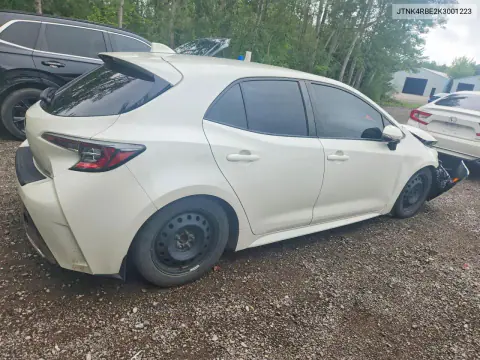 2019 Toyota Corolla Hatchback Se VIN JTNK4RBE2K3001223 фото 3