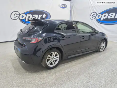 JTNK4RBE5K3022485 — 2019 Toyota Corolla, фото 3 с аукциона Copart 15.10.2026, Передняя часть
