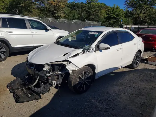2T1BURHE2KC155997 — 2019 Toyota Corolla, Передняя часть (Front End), фото до ремонта