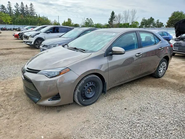 2T1BURHE8KC156278 — 2019 Toyota Corolla, Град (Hail), фото до ремонта