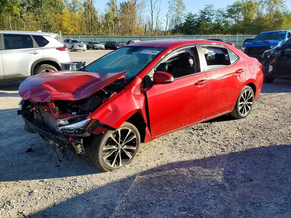 2T1BURHE3KC125309 — 2019 Toyota Corolla, Передняя часть (Front End), фото до ремонта
