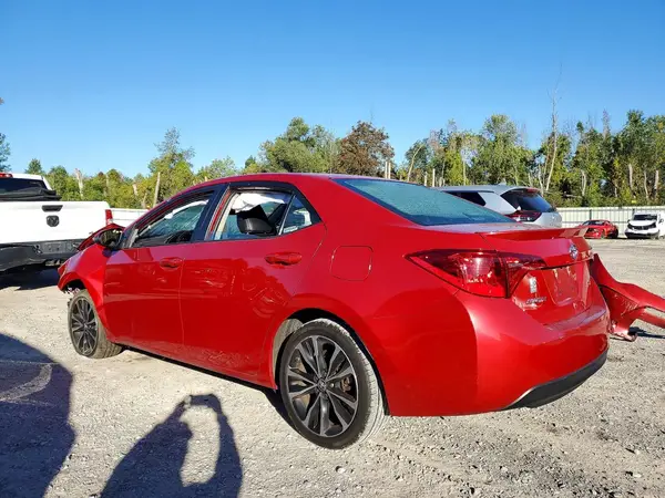 2019 TOYOTA COROLLA VIN 2T1BURHE3KC125309 фото 2