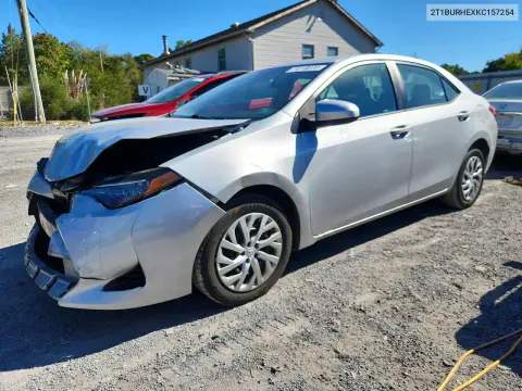 2T1BURHEXKC157254 — 2019 Toyota Corolla, Передняя часть, фото до ремонта