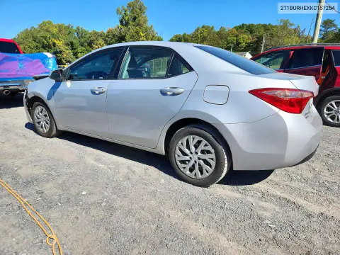 2019 Toyota Corolla Le VIN 2T1BURHEXKC157254 фото 2