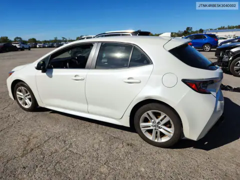 2019 Toyota Corolla Hatchback Se VIN JTNK4RBE5K3040002 фото 2
