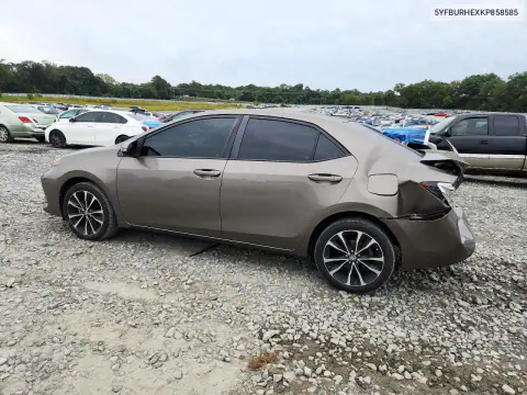 2019 Toyota Corolla Se VIN 5YFBURHEXKP858585 фото 2