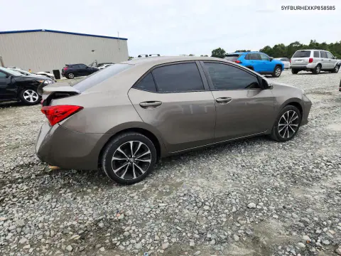 2019 Toyota Corolla Se VIN 5YFBURHEXKP858585 фото 3