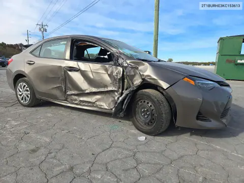 2019 Toyota Corolla Le VIN 2T1BURHE3KC153613 фото 4