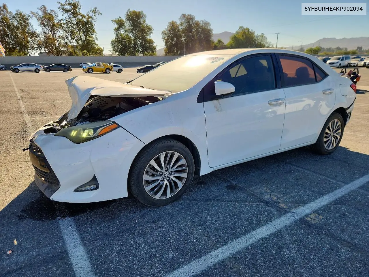 2019 Toyota Corolla Xle VIN 5YFBURHE4KP902094 фото 1